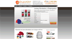 Desktop Screenshot of jockey.grupoadm.cl